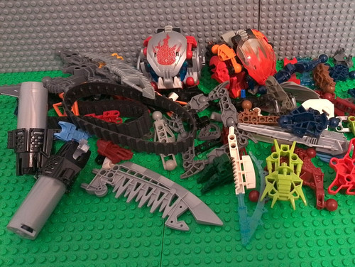 Random lego bionicle technic - lego,